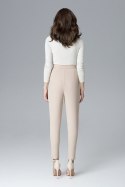 Spodnie Damskie Model L018 Beige - Lenitif - XL Spodnie Damskie Model L018 Beige - Lenitif - XL