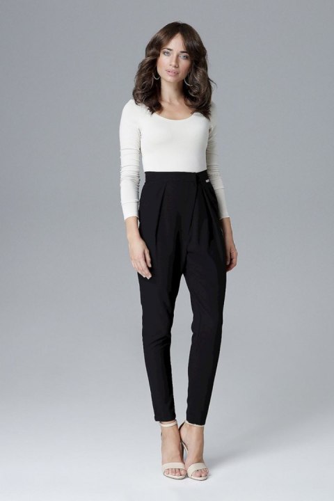 Spodnie Damskie Model L018 Black - Lenitif - L Spodnie Damskie Model L018 Black - Lenitif - L