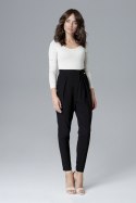 Spodnie Damskie Model L018 Black - Lenitif - M Spodnie Damskie Model L018 Black - Lenitif - M