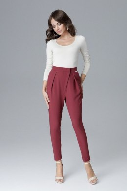 Spodnie Damskie Model L018 Bordo - Lenitif - M