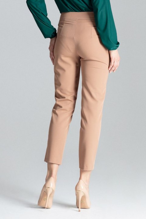 Spodnie Damskie Model L028 Brown - Lenitif - XL Spodnie Damskie Model L028 Brown - Lenitif - XL