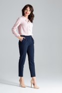 Spodnie Damskie Model L028 Navy - Lenitif - XL Spodnie Damskie Model L028 Navy - Lenitif - XL