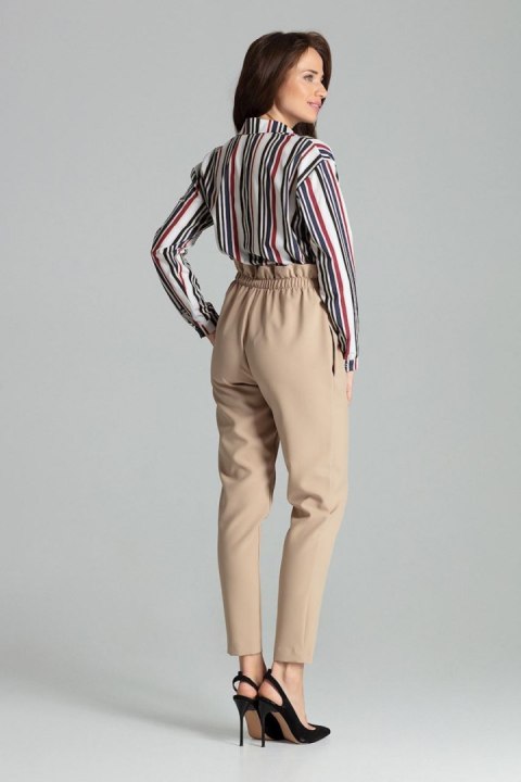 Spodnie Damskie Model L056 Beige - Lenitif - M Spodnie Damskie Model L056 Beige - Lenitif - M
