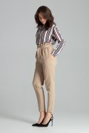 Spodnie Damskie Model L056 Beige - Lenitif - M Spodnie Damskie Model L056 Beige - Lenitif - M