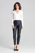 Spodnie Damskie Model L072 Black - Lenitif - XL Spodnie Damskie Model L072 Black - Lenitif - XL