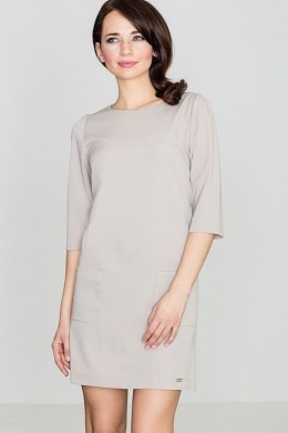 Sukienka Model K316 Beige - Lenitif - s