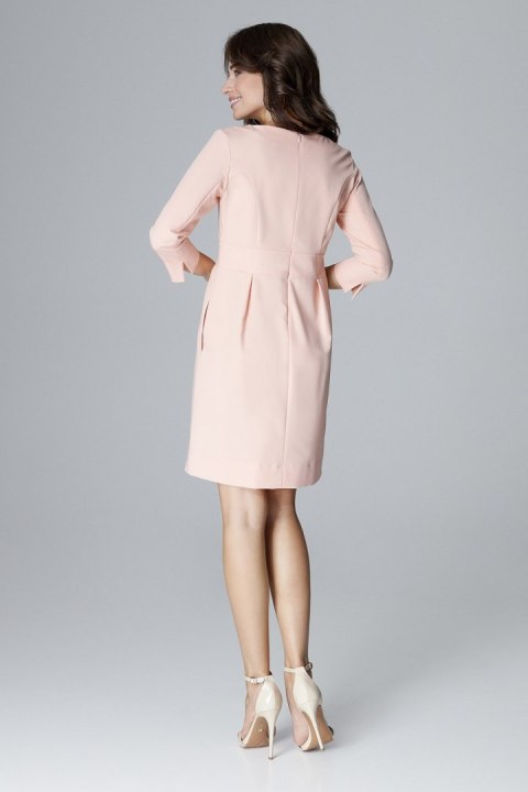 Sukienka Model L004 Pink - Lenitif - M Sukienka Model L004 Pink - Lenitif - M