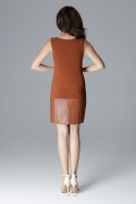 Sukienka Model L025 Brown - Lenitif - s