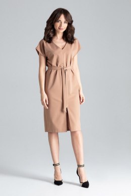 Sukienka Model L032 Brown - Lenitif - XL