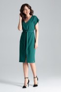 Sukienka Model L032 Green - Lenitif - M Sukienka Model L032 Green - Lenitif - M