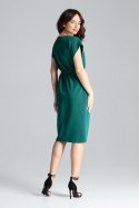 Sukienka Model L032 Green - Lenitif - M Sukienka Model L032 Green - Lenitif - M