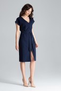 Sukienka Model L032 Navy - Lenitif - s Sukienka Model L032 Navy - Lenitif - s