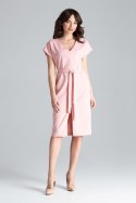Sukienka Model L032 Pink - Lenitif - s Sukienka Model L032 Pink - Lenitif - s