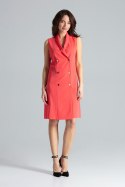 Sukienka Model L044 Coral - Lenitif - XL
