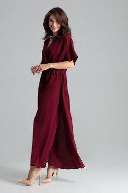 Sukienka Model L055 Bordo - Lenitif - M