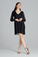 Sukienka Model L083 Black - Lenitif - s Sukienka Model L083 Black - Lenitif - s