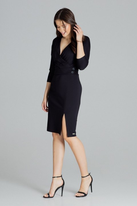Sukienka Model L086 Black - Lenitif - s Sukienka Model L086 Black - Lenitif - s
