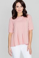 Bluzka Model K370 Pink - Lenitif - M Bluzka Model K370 Pink - Lenitif - M