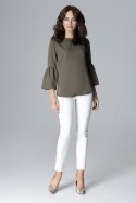 Bluzka Model L010 Olive - Lenitif - s Bluzka Model L010 Olive - Lenitif - s