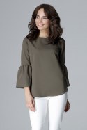Bluzka Model L010 Olive - Lenitif - s Bluzka Model L010 Olive - Lenitif - s