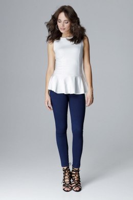 Bluzka Model L013 Ecru - Lenitif - M