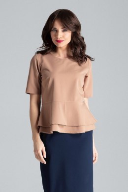 Bluzka Model L026 Brown - Lenitif - XL
