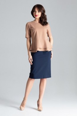 Bluzka Model L026 Brown - Lenitif - XL