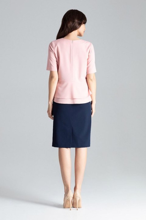 Bluzka Model L026 Pink - Lenitif - s Bluzka Model L026 Pink - Lenitif - s