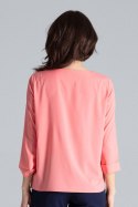 Bluzka Model L035 Coral - Lenitif - M Bluzka Model L035 Coral - Lenitif - M