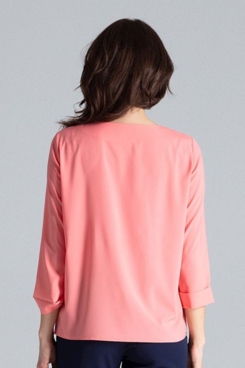 Bluzka Model L035 Coral - Lenitif - M Bluzka Model L035 Coral - Lenitif - M