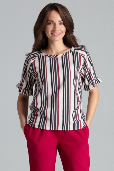 Bluzka Model L052 Wzór 110 - Lenitif - L Bluzka Model L052 Wzór 110 - Lenitif - L