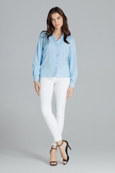 Bluzka Model L077 Blue - Lenitif - s Bluzka Model L077 Blue - Lenitif - s