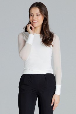 Bluzka Model L085 Ecru - Lenitif - XL