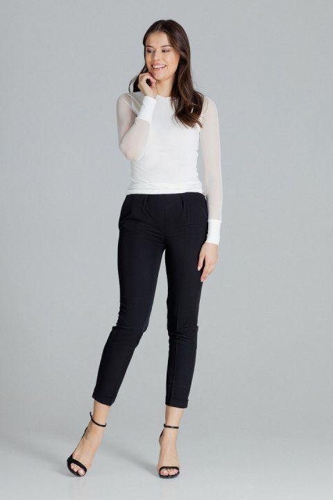 Bluzka Model L085 Ecru - Lenitif - XL Bluzka Model L085 Ecru - Lenitif - XL
