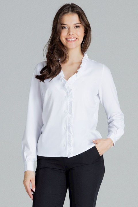 Bluzka ModelL077 White - Lenitif - s Bluzka ModelL077 White - Lenitif - s