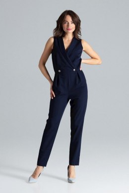 Kombinezon Damski Model L040 Navy - Lenitif - XL