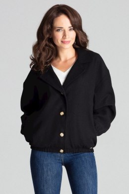 Kurtka Damska Model L075 Black - Lenitif - S/M