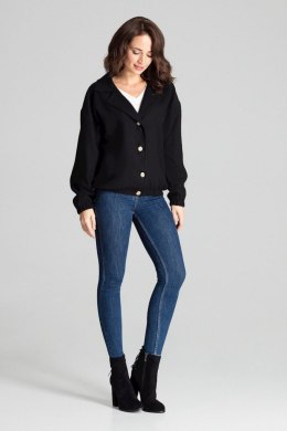 Kurtka Damska Model L075 Black - Lenitif - S/M