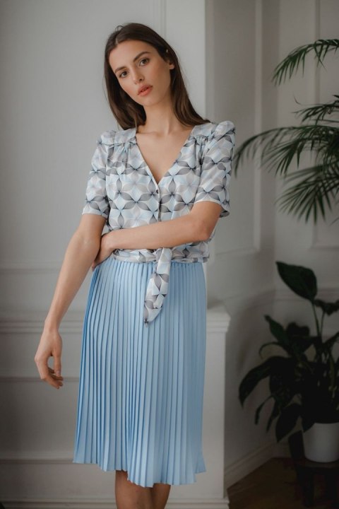 Spódnica Model L078 Blue - Lenitif - S/M Spódnica Model L078 Blue - Lenitif - S/M