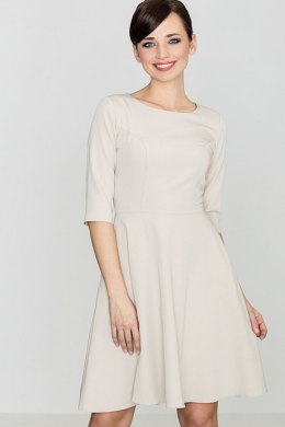 Sukienka Model K219 Beige - Lenitif - L