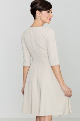 Sukienka Model K219 Beige - Lenitif - L