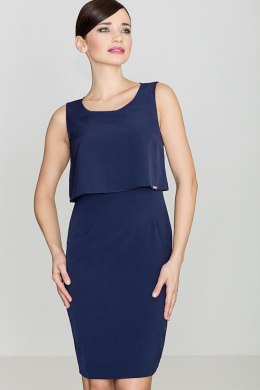 Sukienka Model K388 Navy - Lenitif - s