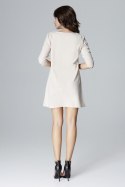 Sukienka Model L001 Beige - Lenitif - s Sukienka Model L001 Beige - Lenitif - s