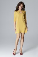Sukienka Model L001 Yellow - Lenitif - s Sukienka Model L001 Yellow - Lenitif - s