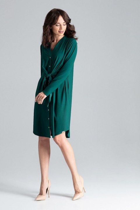 Sukienka Model L031 Green - Lenitif - M Sukienka Model L031 Green - Lenitif - M
