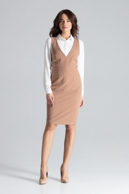 Sukienka Model L039 Brown - Lenitif - M