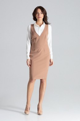 Sukienka Model L039 Brown - Lenitif - M