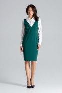 Sukienka Model L039 Green - Lenitif - XL Sukienka Model L039 Green - Lenitif - XL