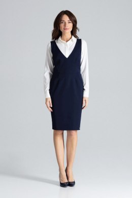 Sukienka Model L039 Navy - Lenitif - s