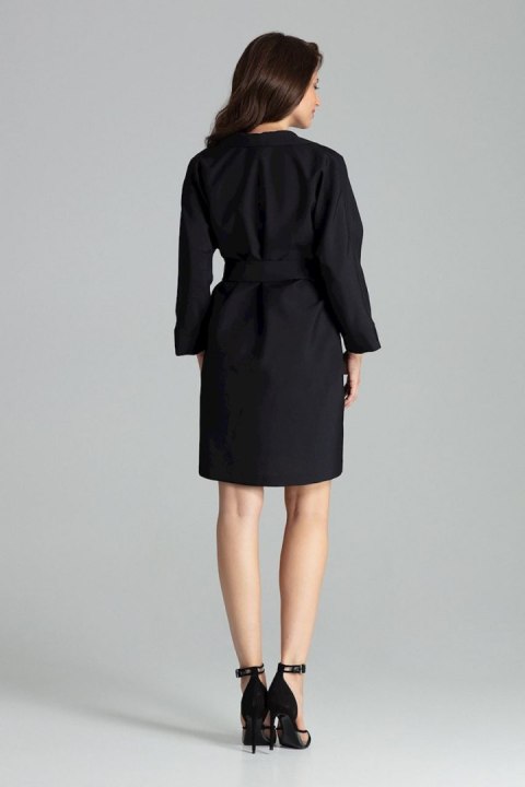 Sukienka Model L058 Black - Lenitif - L/XL Sukienka Model L058 Black - Lenitif - L/XL